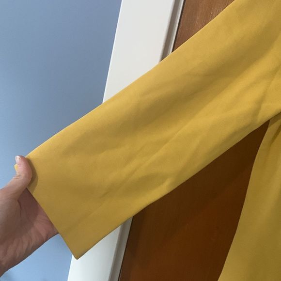 Boden Knit Yellow Shift dress size 8 - Picture 9 of 9